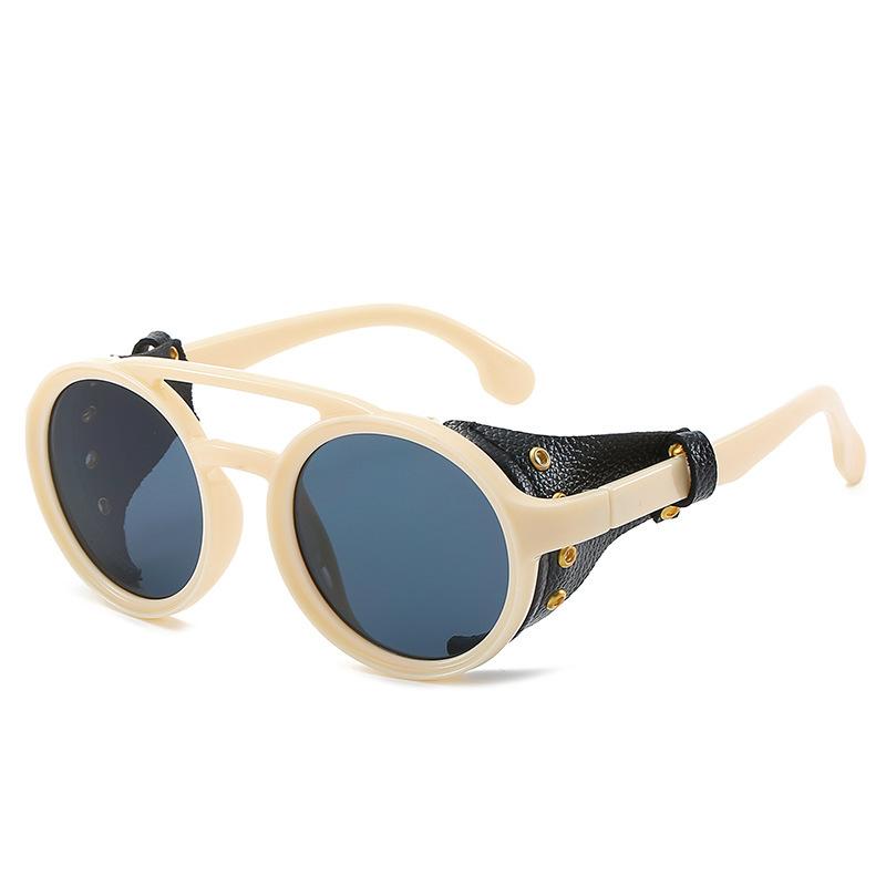 Cyberpunk Sunglasses A Hip Hop Personality Os Glasses Men'S And Women'S Niche Belt Buckle Sunglasses