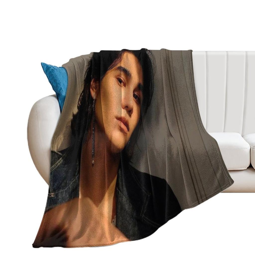 Wuju Bakery Sexy Black And White Jeff Satur Saturdayss Favourite Boy Bl Series Star Actor Thai Asian Cutie Pie Throw Blanket