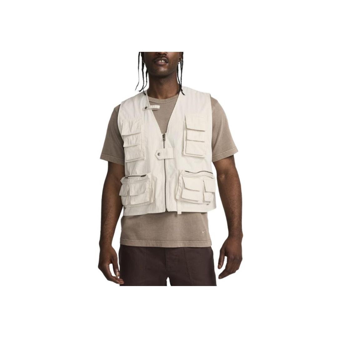 

Nike Жилет повседневный Удобный Мягкий Дышащий Жилет Мужской Жилет Светло-Минерально-Коричневый FN3214-104 L