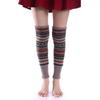 Women's Stockings Autumn and Winter Fluorescent Camouflage Bohemian Pile Up Sock Cover Thick and Warm Leg Cover Women’s Stockings