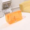 Fresh and Simple Candy Color Transparent Small Square Bag Fashionable Personality Pearl Pendant Chain Messenger Bag Mobile Phone Small Bag Women