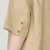 Bcbg Pocket Drop Shoulder Linen Blouse B6m5b492
