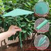3 Stück Pflanzen-Regenschirm Kleiner Sonnenschirm mit Stab Garten 26,5 cm Schirm für Blumen Für Außenbereich Hof Terrasse Balkon Blumenbeet