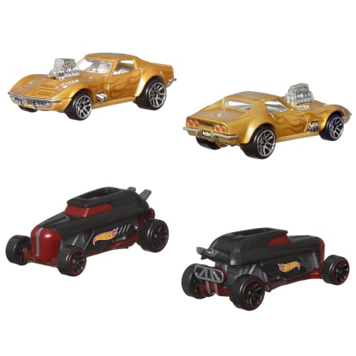 Hot Wheels Legends Multi-Pack of 6 Vehicle Toys, Mini Cars, Ages 3 and Up, HRX55
