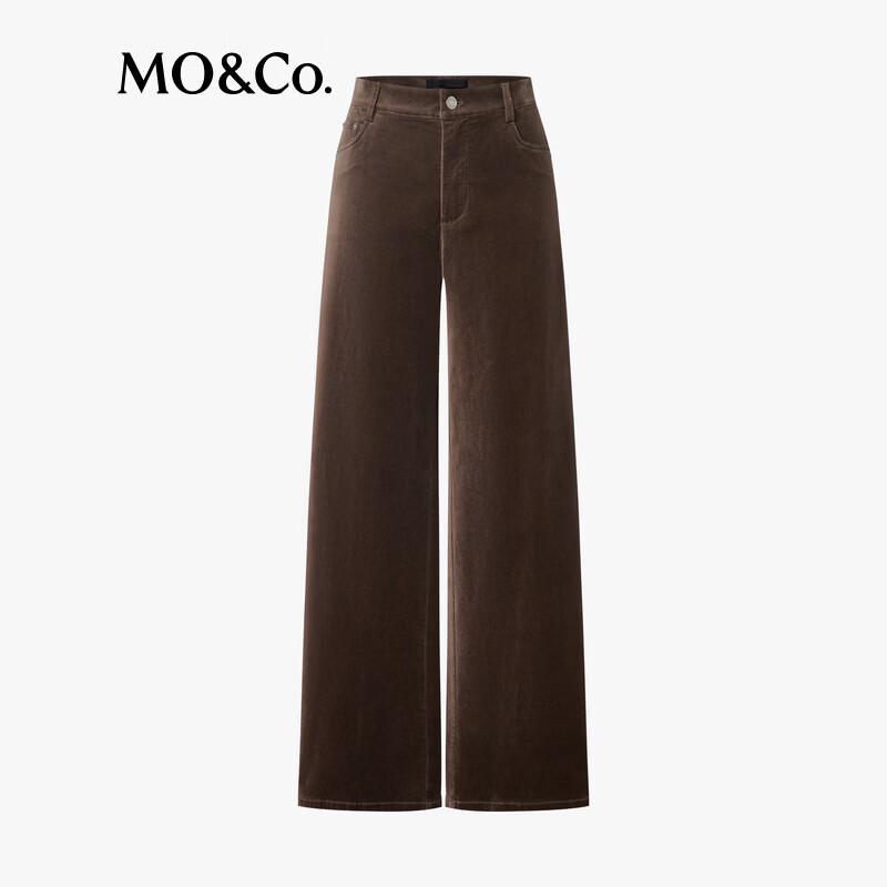 MO&Co. British Style Loose Fit Trousers