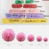 6-14inch(15-35cm) Handmade Tissue Party Flower Ball Decoration Paper Pompoms Wedding Decorative Baby Shower Birthday Favor Decor
