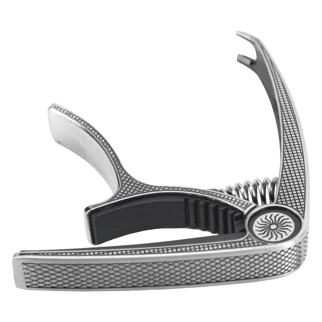 6 String Acoustic Capo High Strength Metal Universal Electric Guitar Capo for Performance