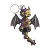 Unique 3D Printed Western Dragon Toy Keychain With Movable Joints For Play And Display Keyring Accessories