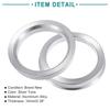ACROPIX Hub Center Ring 66.1-56.1 mm Silver Tone 4pcs