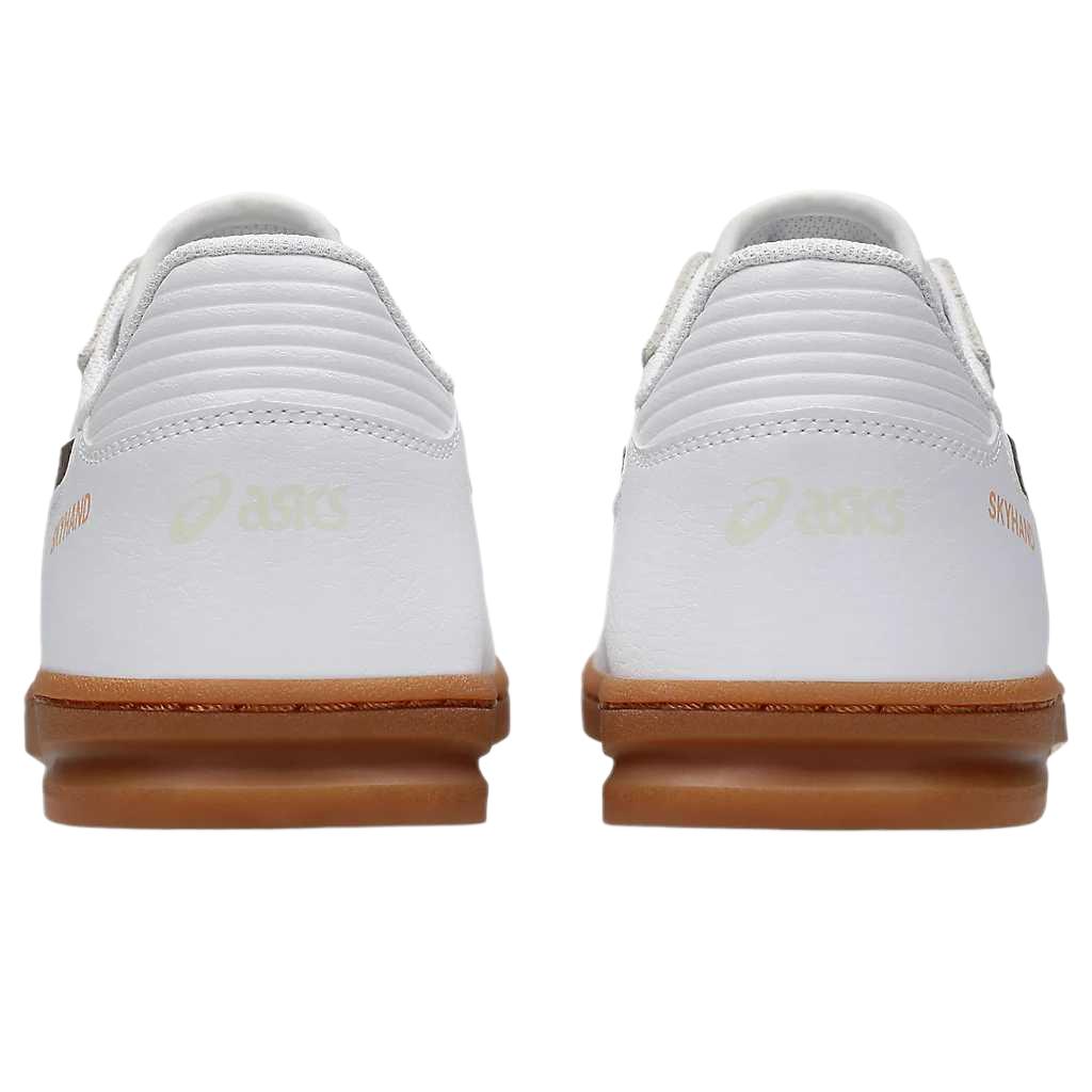 Asics Skyhand Og Synthetic Leather Round Toe Lace-Up Flat Support Cushioning Low-Top Training Shoes Men Sneaker 1203A451-108