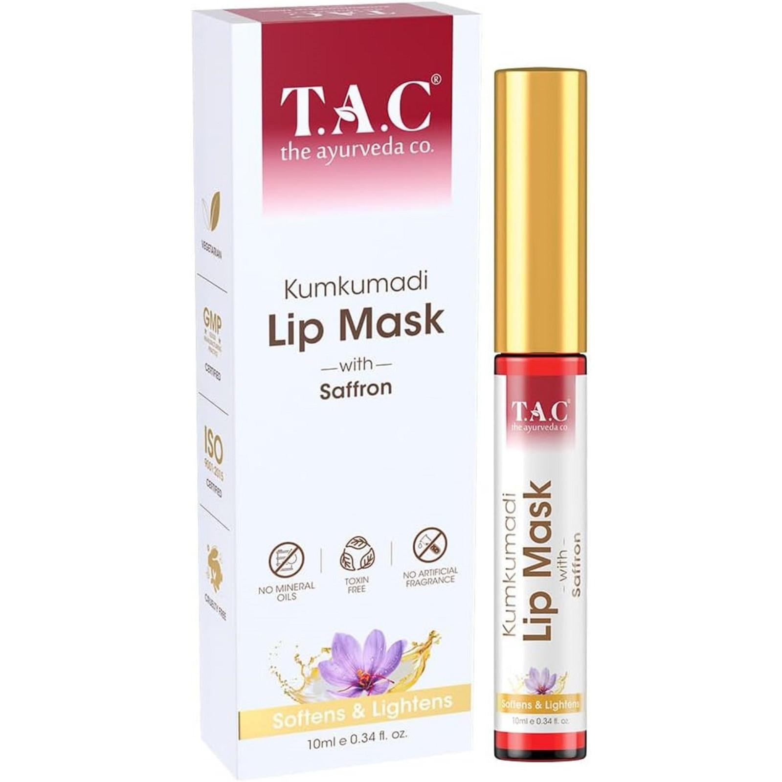 @ TAC The Ayurveda Co. Kumkumadi Lip Mask with Saffron 10ml UK361 50%OFF
