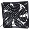 120mm 5V 1A USB Cooling Fan System with Temperature Control for Home Theater AV Cabinets and More