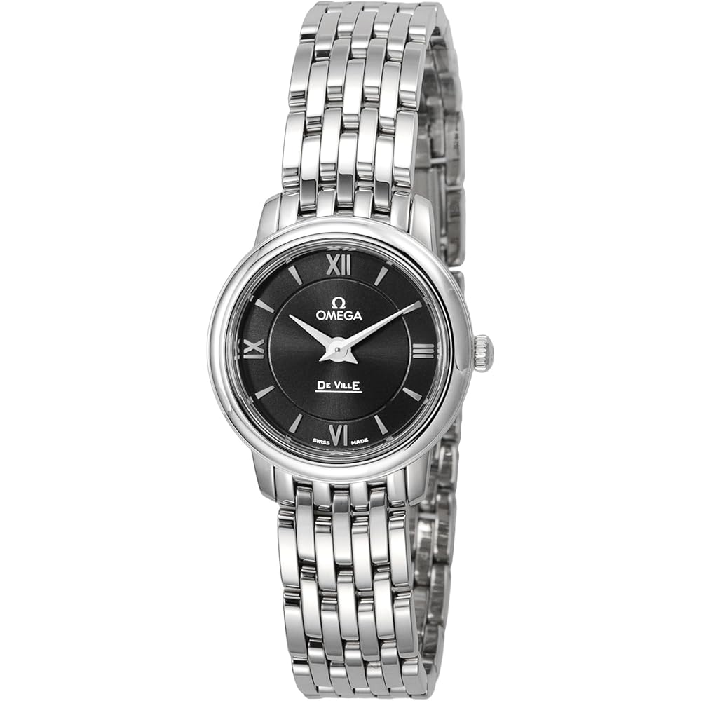 

[OMEGA (Омега)] Годинник DE VILLE PRESTIGE Диявольський Престиж Чорний Циферблат Нержавіюча Сталь Сапфірове Скло ...