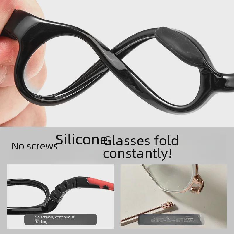 Danyang 9022ET Kids' Retro Round Myopia Glasses - Ultra-light Silicone TR Frame