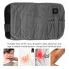 Gray Heated Back Wrap 3 Temperature Settings Waist Heating Pad  Menstrual Pain