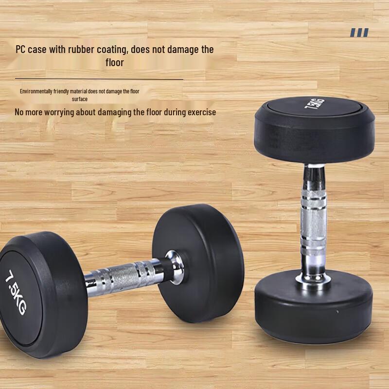 Xiongshiguai Rubber Coated Dumbbell Set