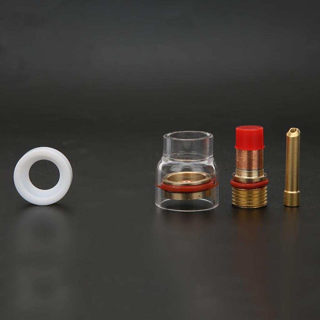 WP?171826 Welding Torch Filter Guide Fluid Protection Collet with Transparent Glass Cover