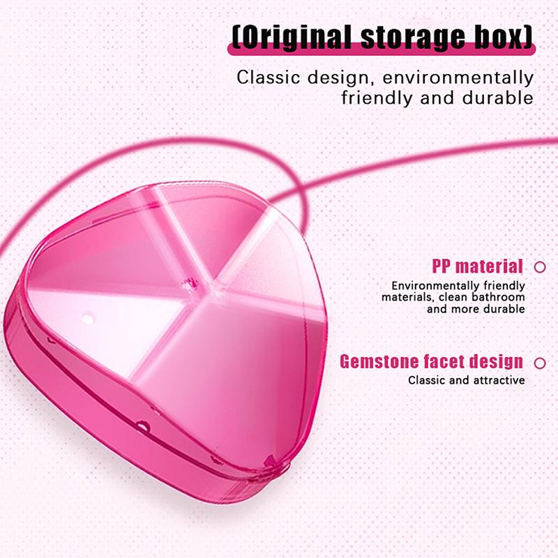 

3 Pcs/Set Makeup Foundation Sponge Triangular Cushion Sponge Wet Dry Dual Use Soft High-Quality Puff Cosmetics Applicator Tool one size