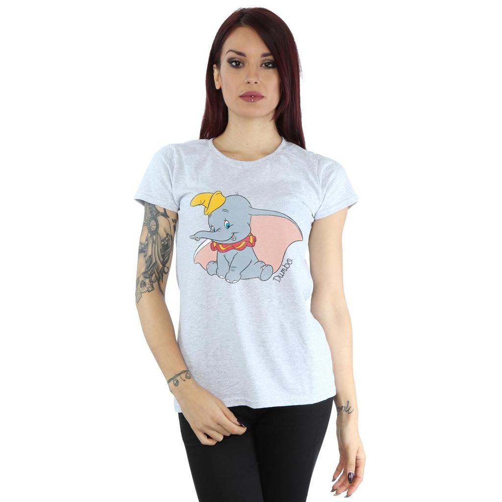 Dumbo Womens/Ladies Classic Heather T-Shirt