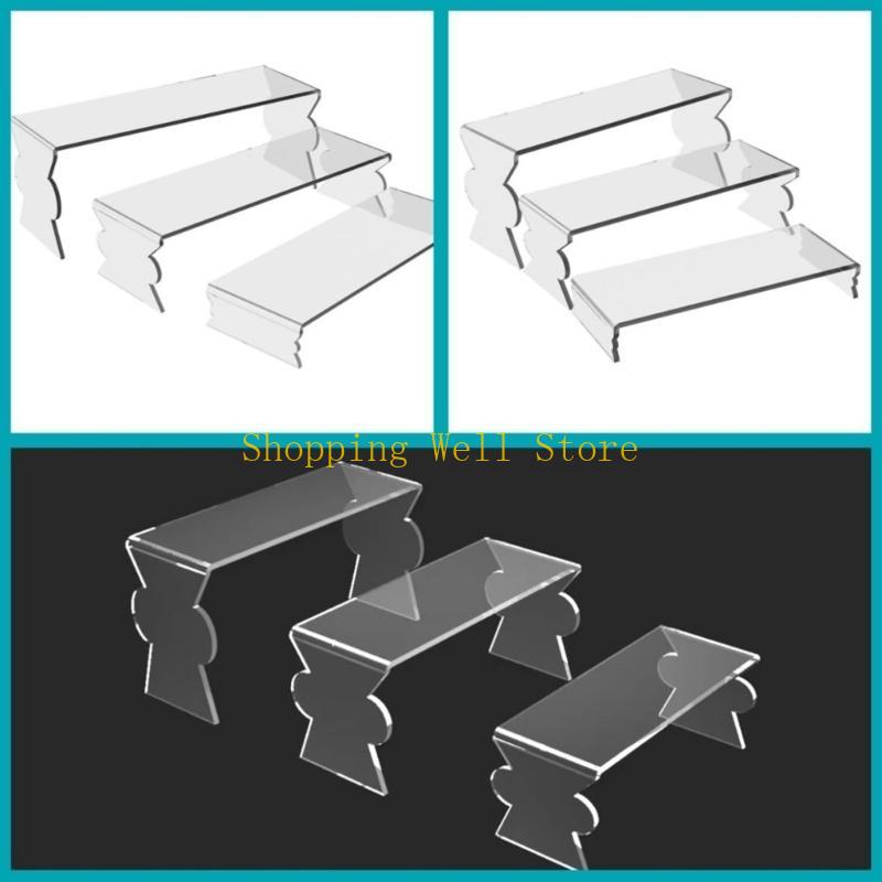 

KX4B Transparent Figure Display Shelf Sturdy Easy to Assemble Cosmetics Storage Rack Anime Collectible Figurine Holder China Mainland