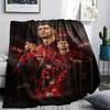 Cristiano Ronaldo Printed Flannel Blanket, Soft Throw for Bedroom Sofa, Washable,soccer Fan Merchandise, Great Gift.