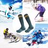 Electric Heated Socks Washable Winter Thermal Socks Outdoor Skiing Foot Warmer for Men and Women