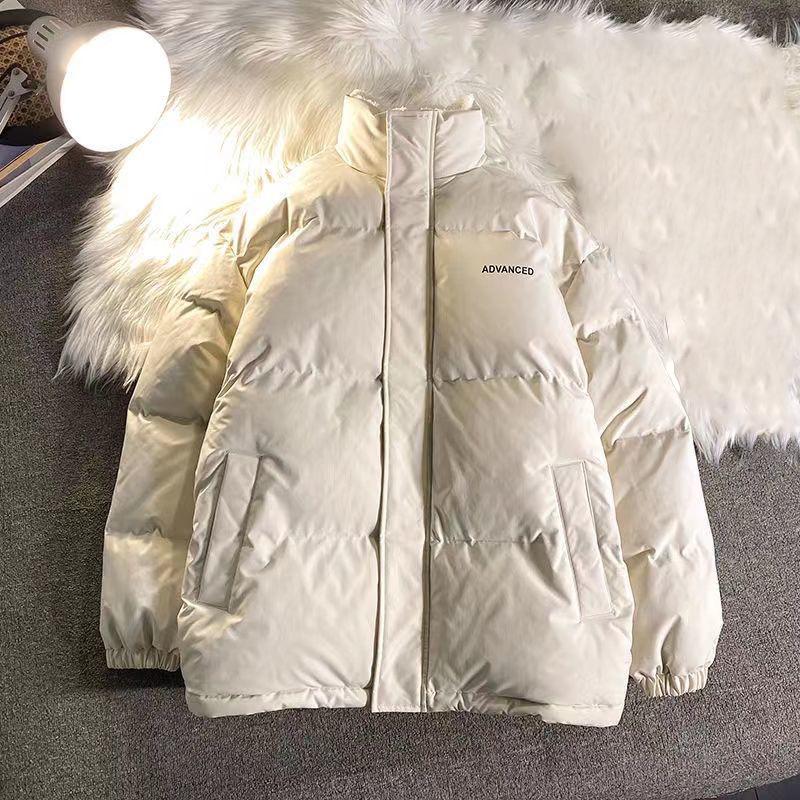 Women's 2026 Winter Cotton Coat with Fleece Lining and Three-Dimensional Pattern - Unisex Fashionable Warmth