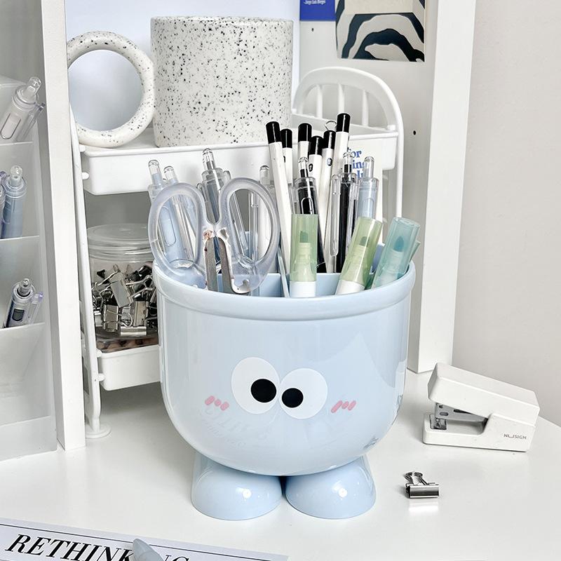 Cute Large Capacity Pen Holder Desk Organizer For Office Student
