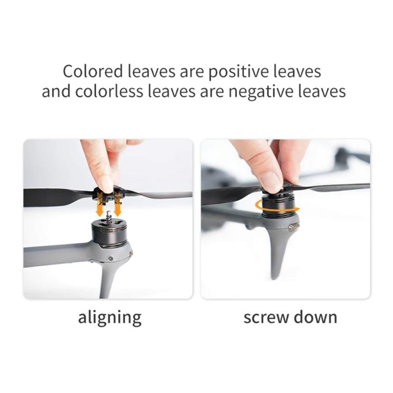 2PCS Propeller Quiet Operation Rotor Blade For 4Pro Propellers Quadcopter Accessories