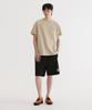 COVERNAT Regular C Logo Sweat Shorts Black