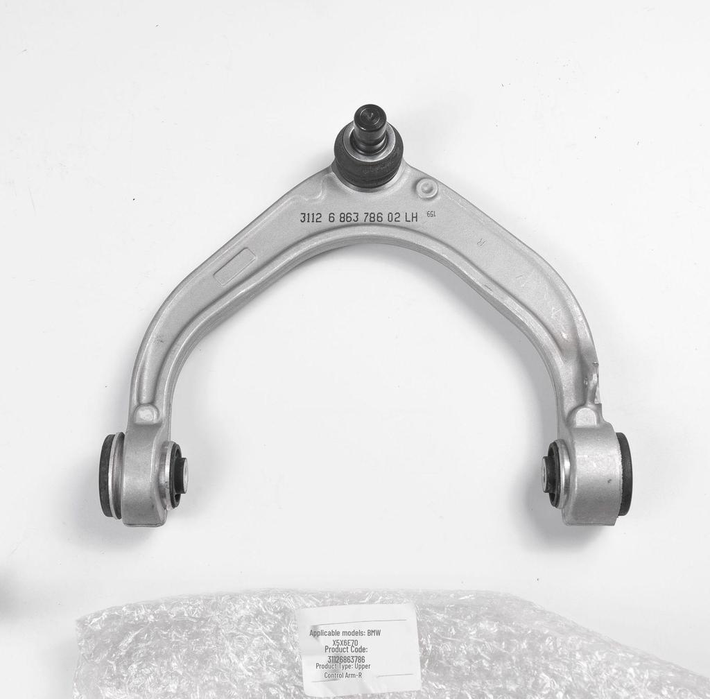 BMW X5/X6 Control Arm Suspension: Upper Arm, Lower Straight Arm, Lower Curved Arm (Part No. 31126776417)