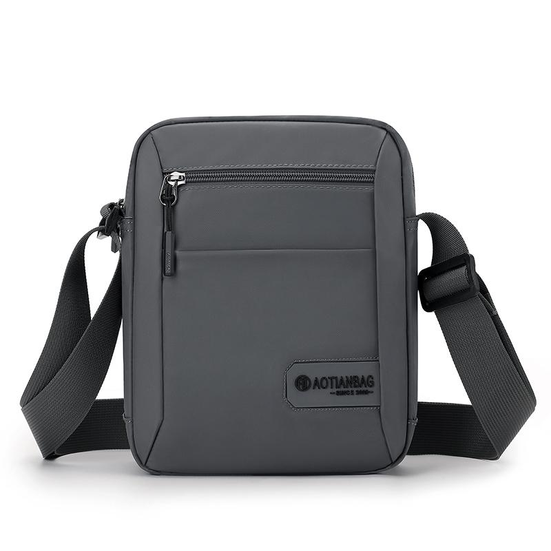 Nylon Cloth Shoulder Bag, Casual and Simple Large Capacity Square Bag, Multifunctional and Lightweight Crossbody Bag