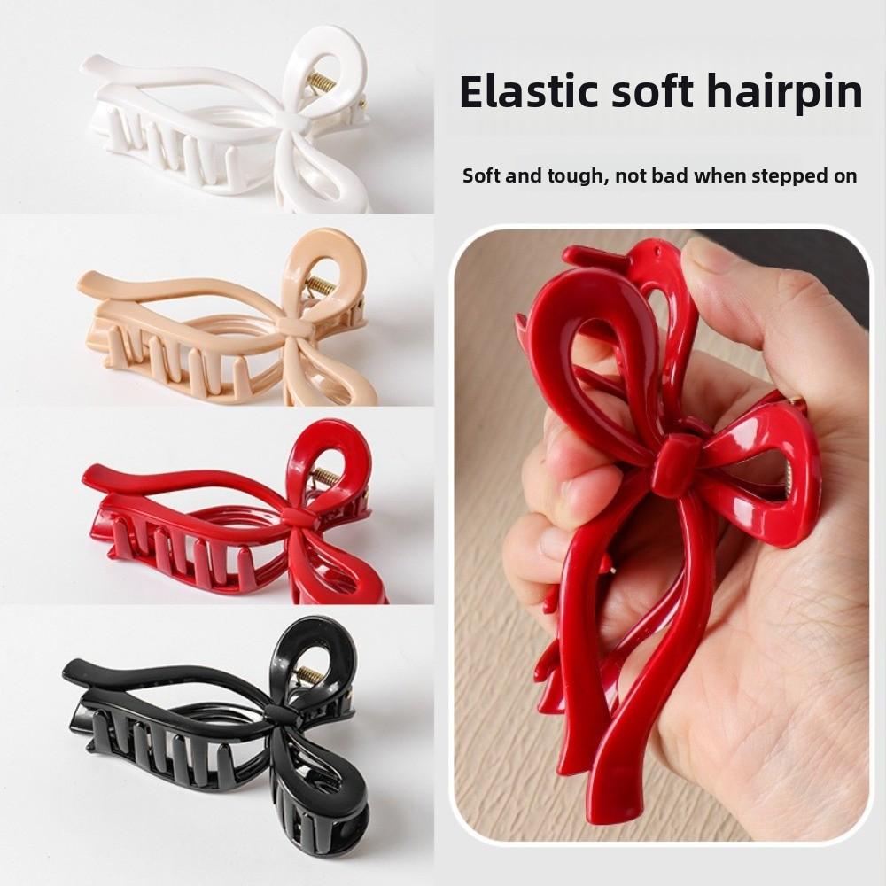 Flexible Shark Clip Anti Collision Protection Ponytail Hairpins  For Thick or Fine Hair