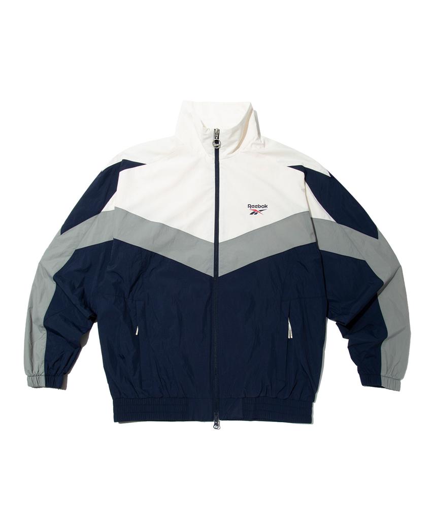 Reebok Peace Vector Windbreaker - White:Navy