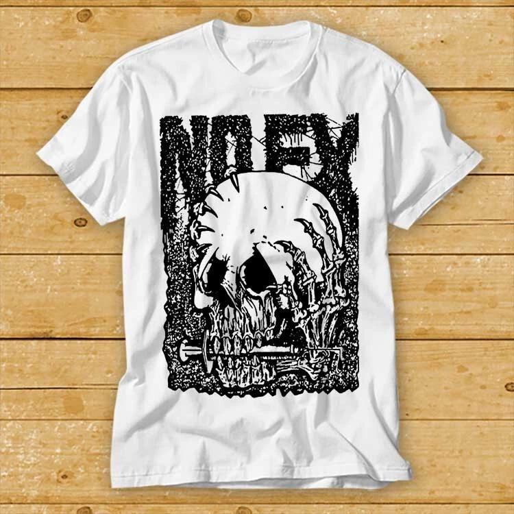 Nofx Music Band Live Concert Poster Hippie Punk T Shirt Gift 80s Retro 90s 2389 S