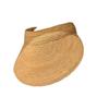 Sun Protection Hat Summer Large Brim Empty Roof Sun Hat Lafite Grass Versatile Casual Topless Beach Sun Straw Hat Women