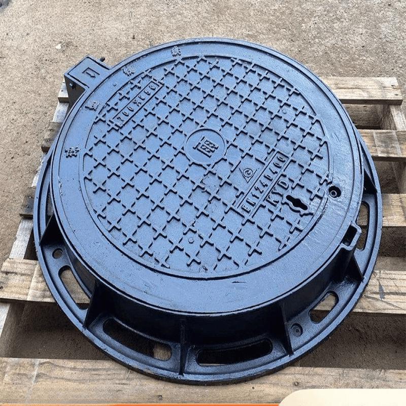 Heavy-Duty Ductile Iron Round Manhole Cover