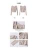 Rainbow V-Neck Cardigan Sweater: 2025 Women's Slim Fit Knitted Autumn/Winter Top