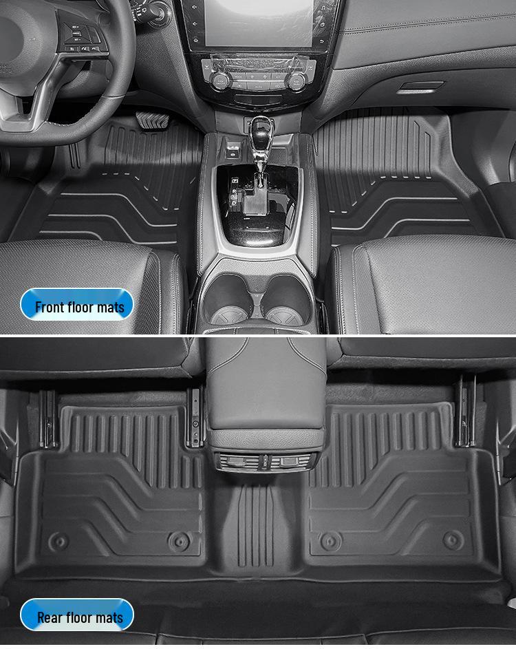 Nissan X-Trail 2WD (2021-2023) TPE Floor Mats & Trunk Liner