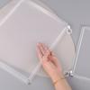 A4/A5/A6 Schreibwarentasche Transparente Aufbewahrungstasche Einfacher Aktenordner Studenten
