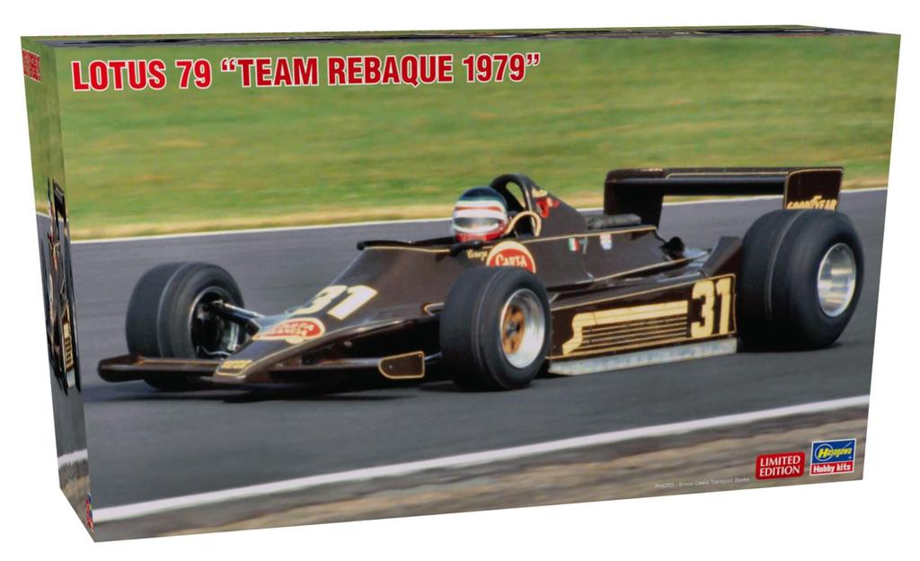 Hasegawa Lotus 79 Leberk Plastic Model Kit 20813 1/20 “Team 1979” (Automobile)