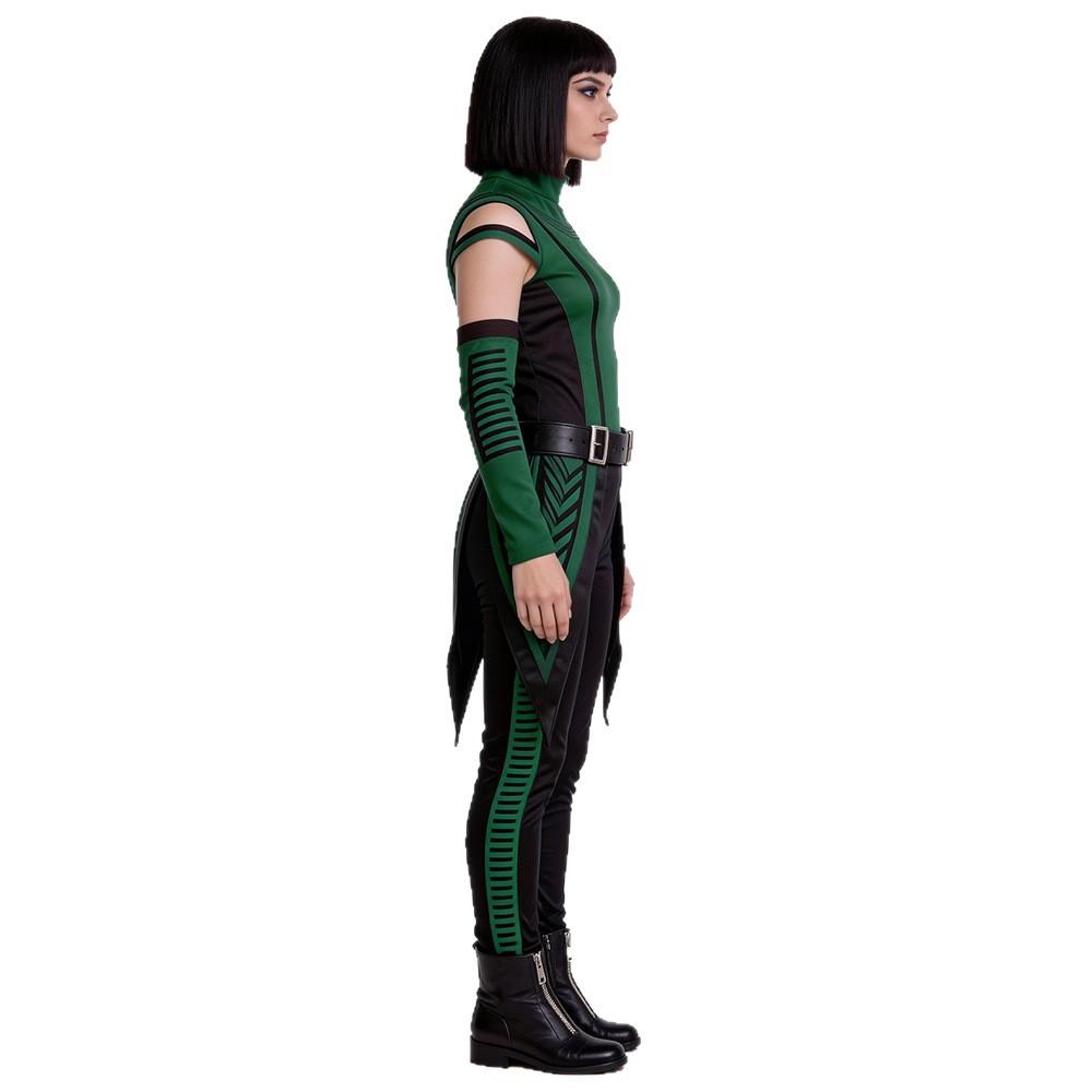 Kostium Cosplay Mantis Strażnicy Galaktyki Halloweenowy Strój do Odgrywania Ról Zielony Kombinezon dla Kobiet Dorosłych Pełny Zestaw