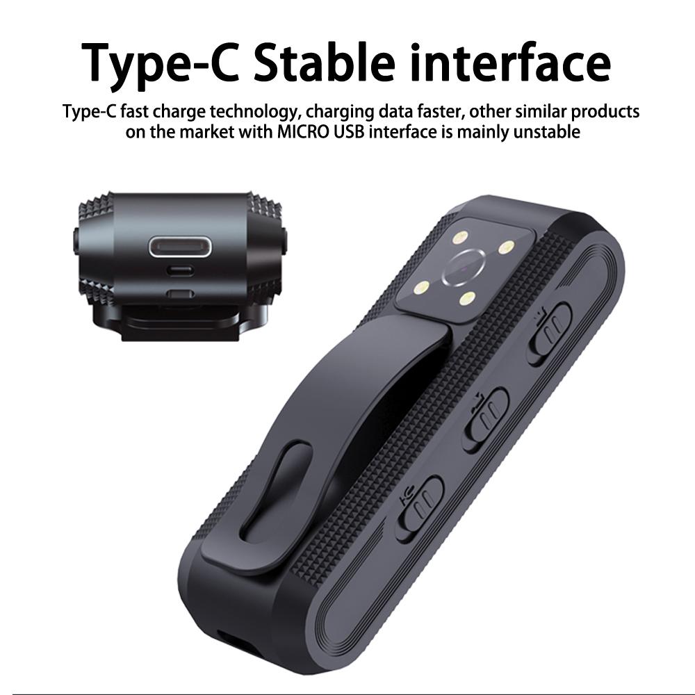 New Sound Recording Pen Mini Camera Full HD Voice Video Recording Infrared Night Vision 1080P Wearable Small Wireless Cam