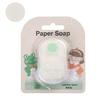 50 Pieces of Mini Paper Soap Disposable Hand Washing Portable Soap Tablets Outdoor Travel Soap Paper Can Be Printed with Logo