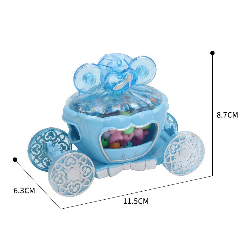 

Pumpkin Carriage Playhouse Jewelry Box Set for DIY Bracelets & Beads