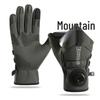 Rindu Men's Thermal Waterproof Cycling Gloves