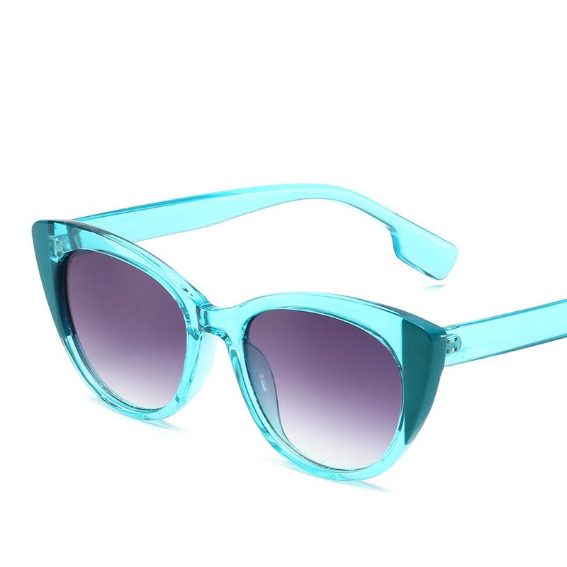 Fashion Big Frame Sexy Ladies Sunglasses Women Luxury Brand Designer Vintage Punk Double Color Shade Sun Glasses