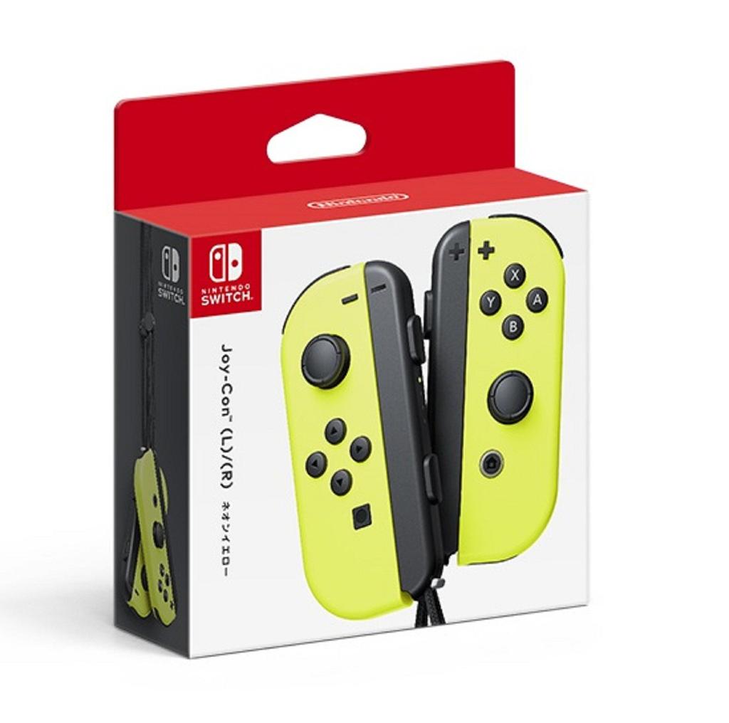 Nintendo Neon Yellow [Originální produkt] Joy-Con (L)/(R)