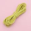 Colorful Round Elastic Cord for Hoodie and Pant Cuffs, Waist Drawstring, High-Elasticity Rubber Latex Thread Elastic Band