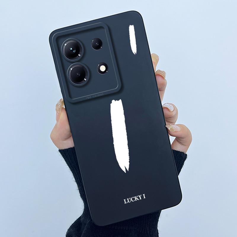 For Infinix Note 30 5G X6711/Note 30 Pro/30 VIP/30i/Note30 X6833B Case Lucky Initial Letter Soft Silicone Back Cover Phone Case